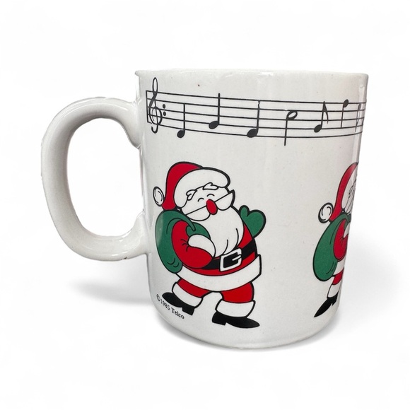 Santa Claus Music Mug 1985 - Picture 1 of 4